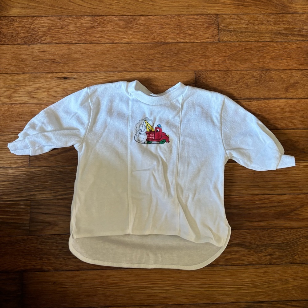 Vintage 90s OshKosh B'gosh White and Red Short Sleeve Tees - tic tac towing